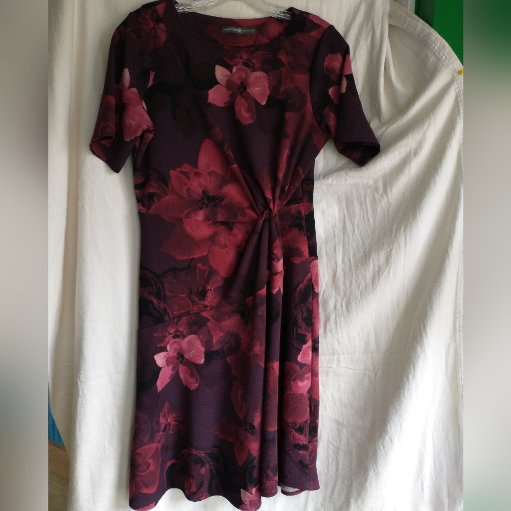 Signature Collection Floral Dress - Size Small